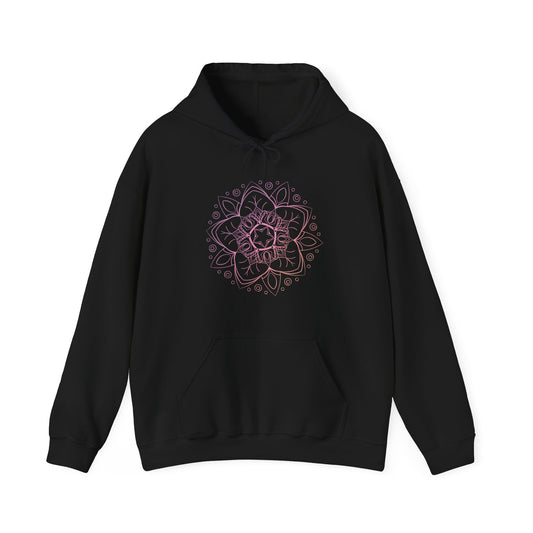 Colorful Mandala Hooded Sweatshirt (008)