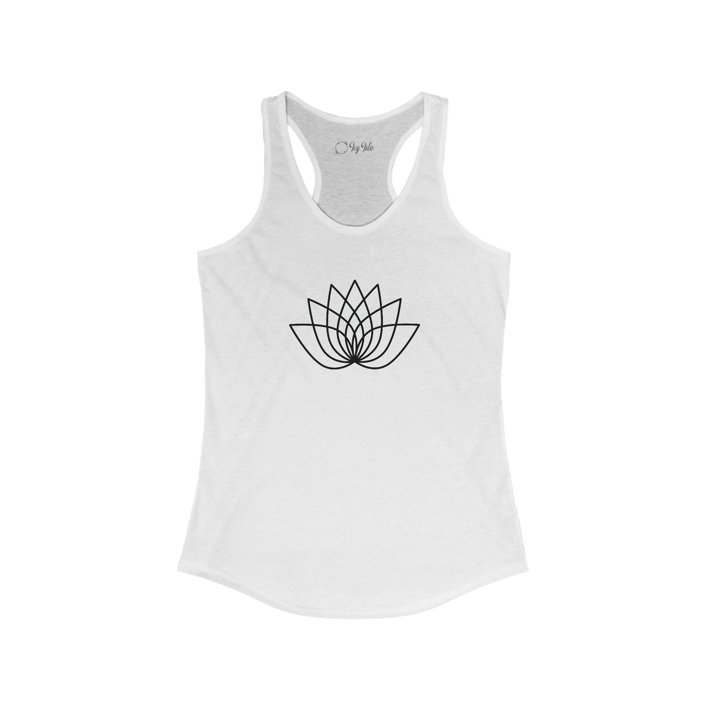 Abstract Lotus Racerback Tank
