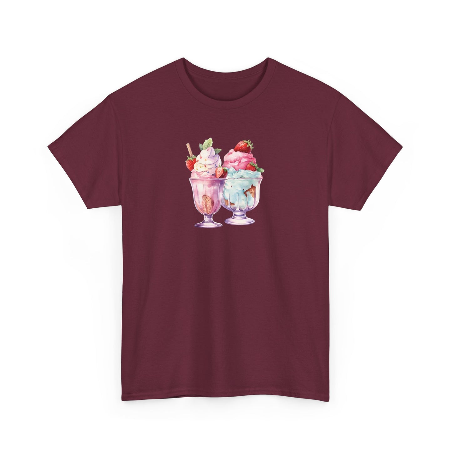 Ice Cream Sundae Short Sleeve Tee