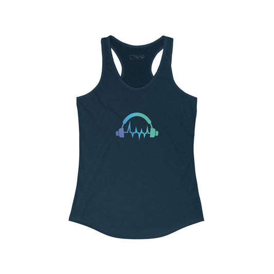 Headphones Racerback Tank