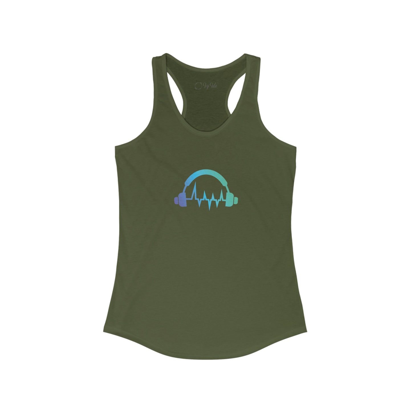 Headphones Racerback Tank