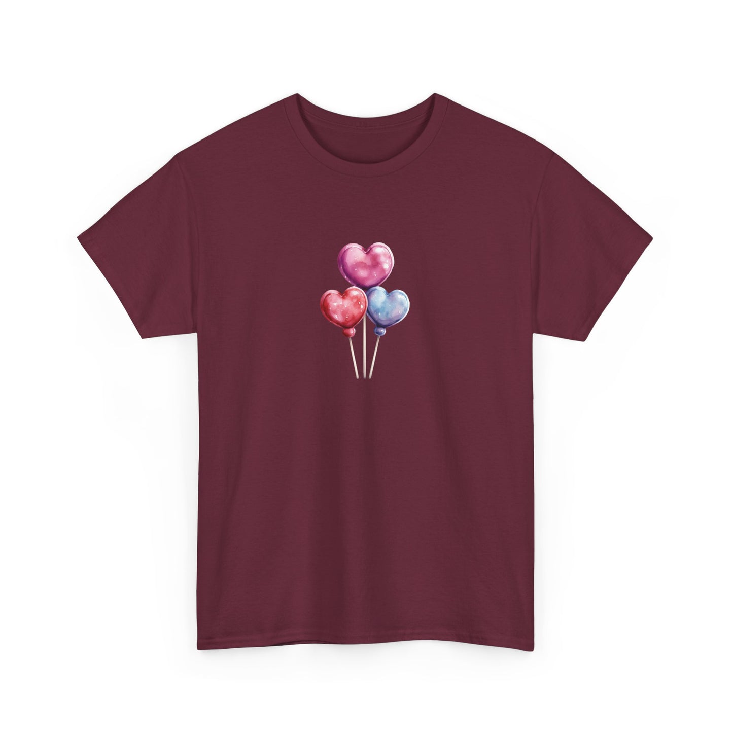 Heart Balloons Short Sleeve Tee