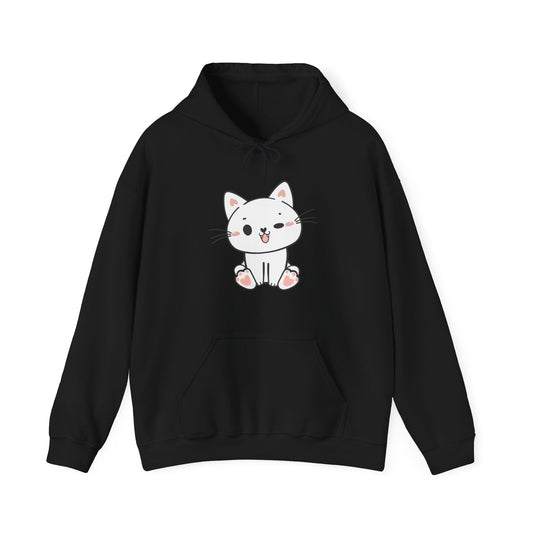 Cute Cat Hooded Sweatshirt