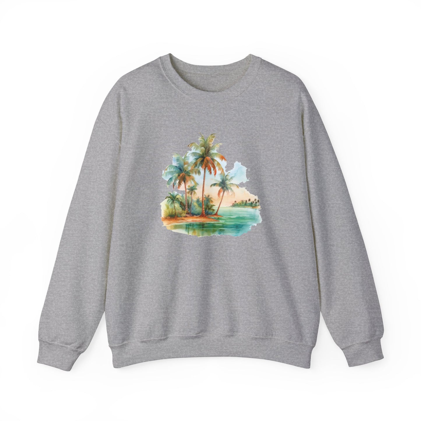 Watercolor Beach Sweatshirt