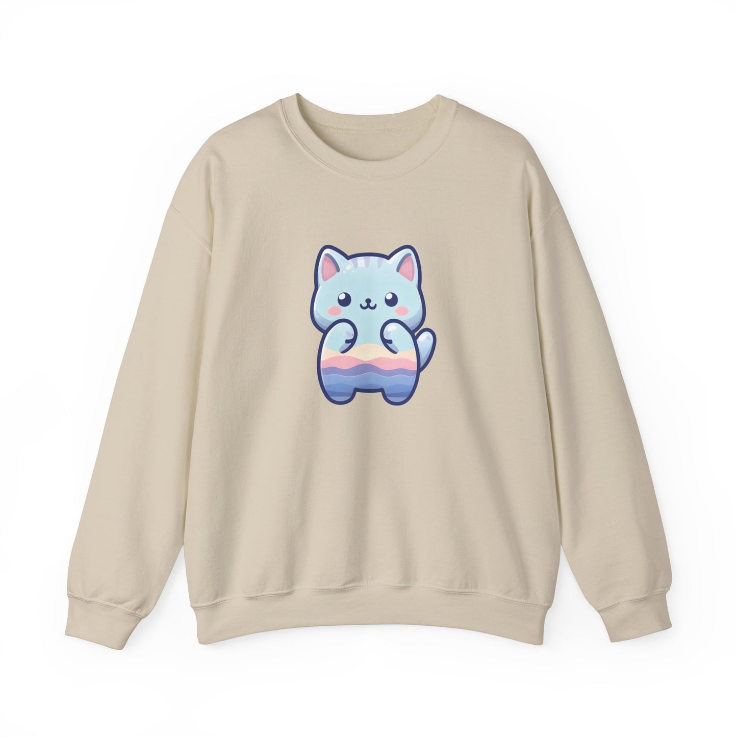 Blue Cat Sweatshirt