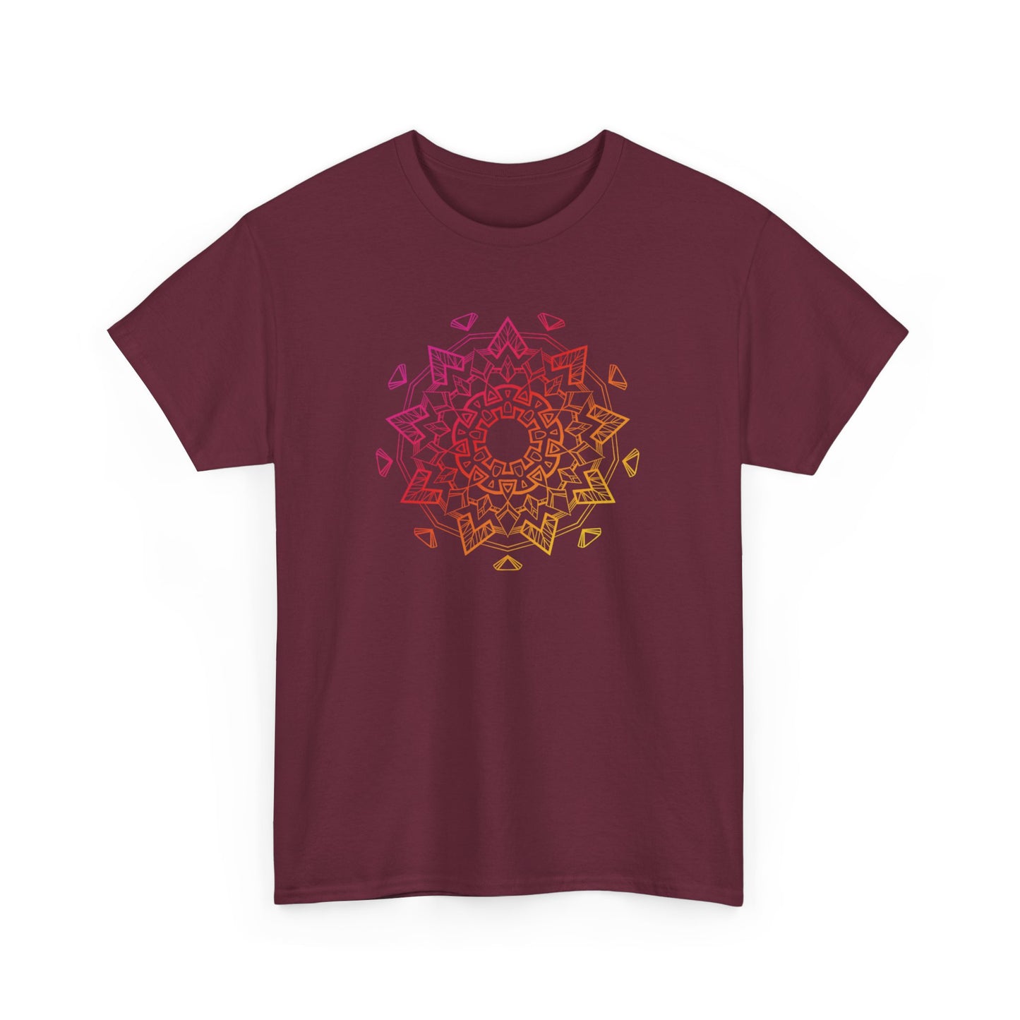 Colorful Mandala Short Sleeve Tee (006)