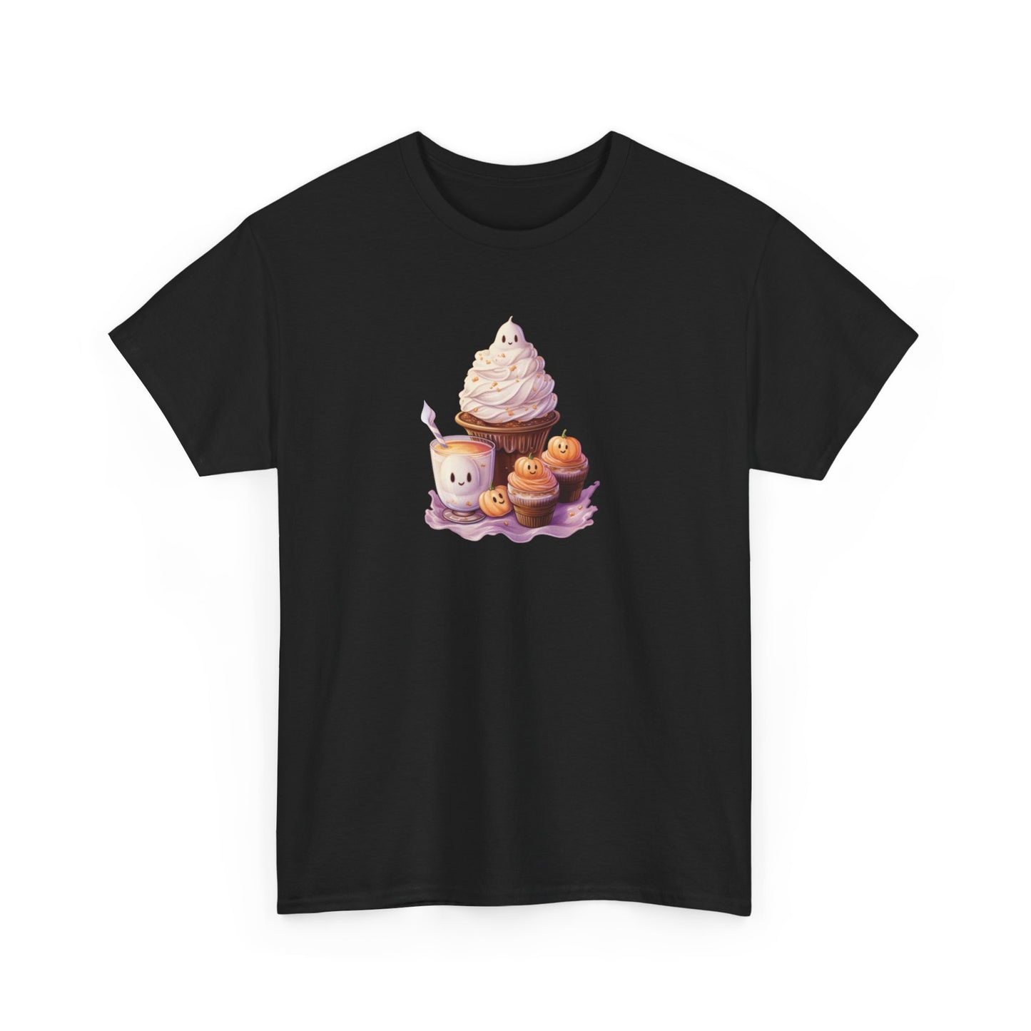 Cute Halloween Cupcakes Short Sleeve Tee