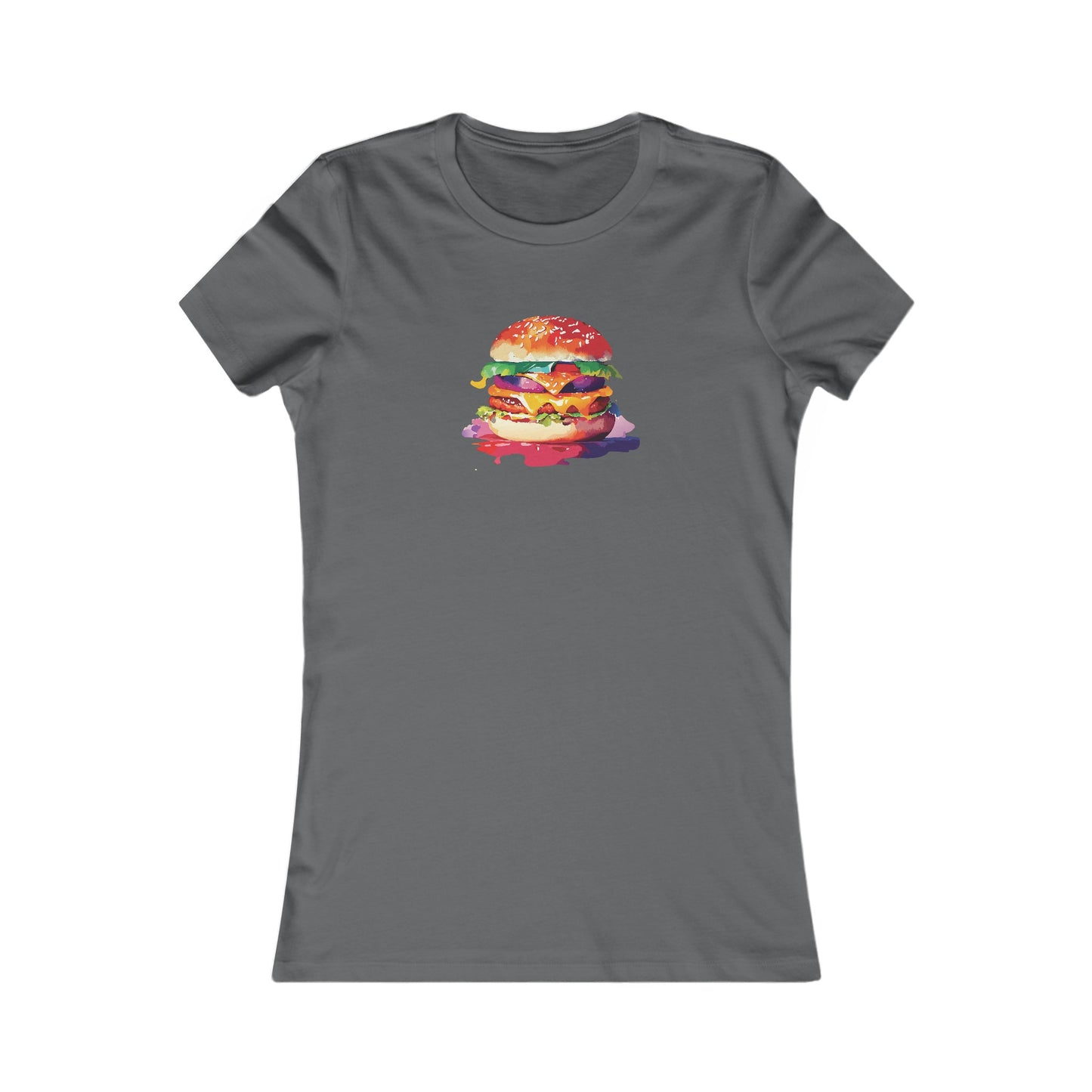Cheeseburger Fitted Tee