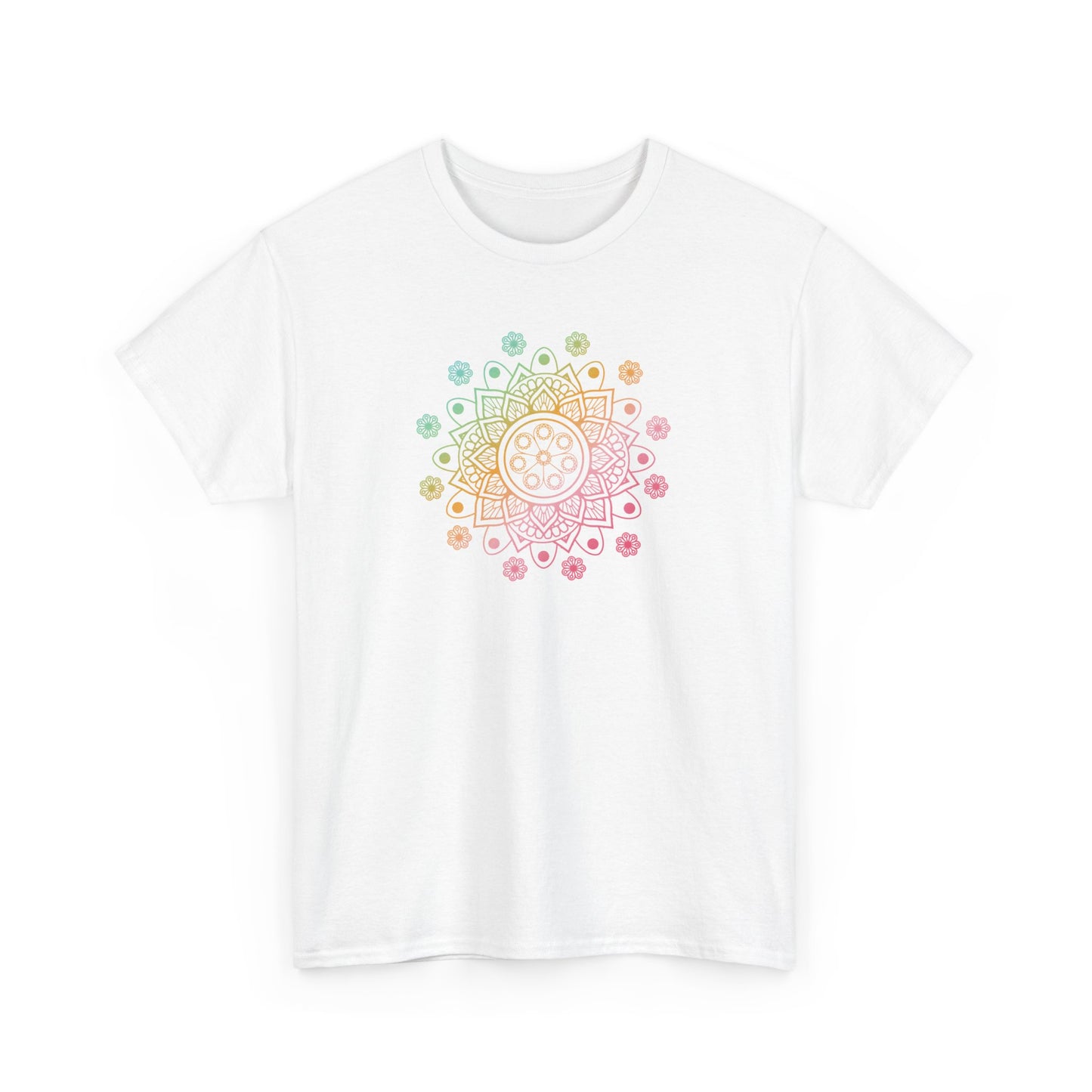 Colorful Mandala Short Sleeve Tee (039)