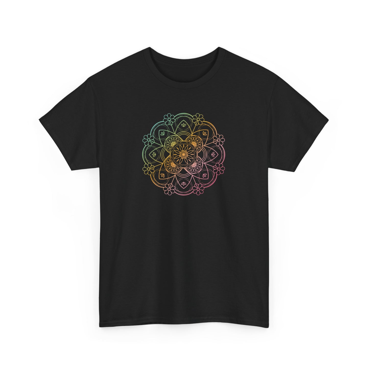 Colorful Mandala Short Sleeve Tee (041)
