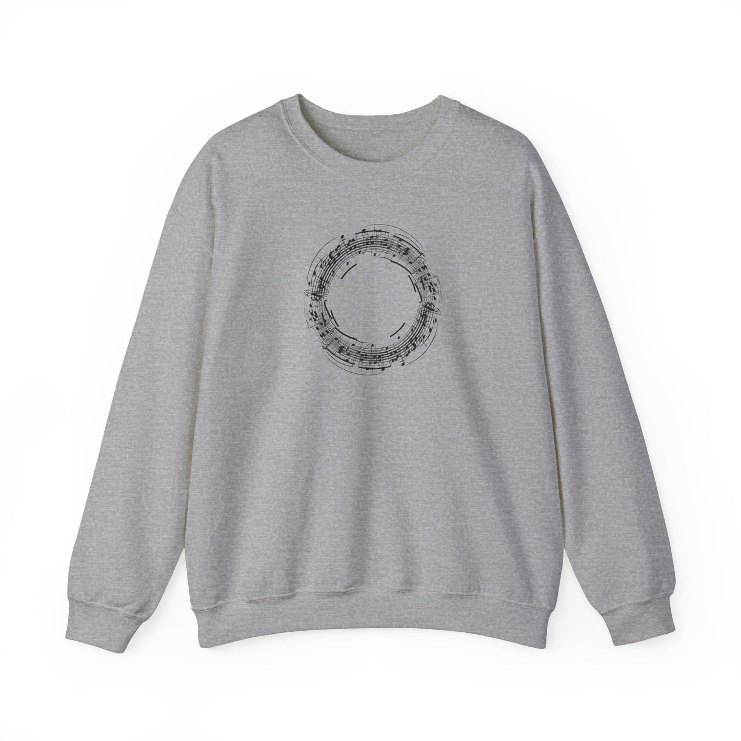 Music Note Circle Sweatshirt
