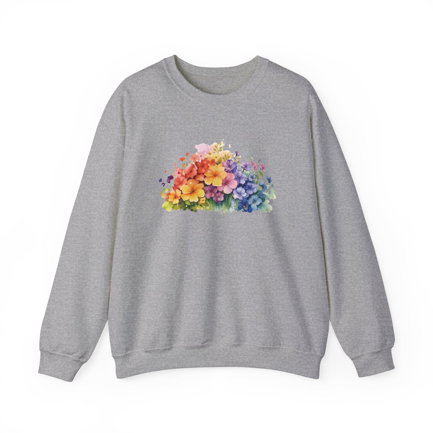 Colorful Flowers Sweatshirt