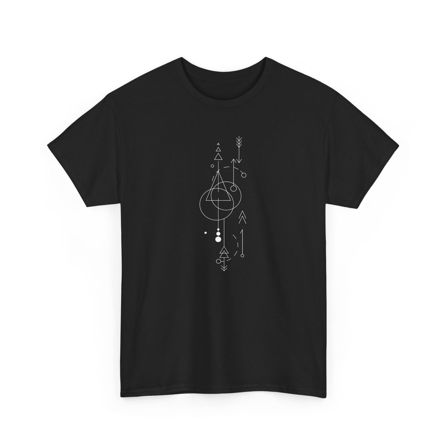 Linear Abstract Short Sleeve Tee