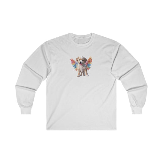 Angel Puppy Long Sleeve Tee 002