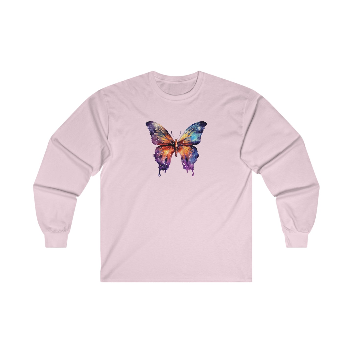 Galaxy Butterfly Long Sleeve Tee
