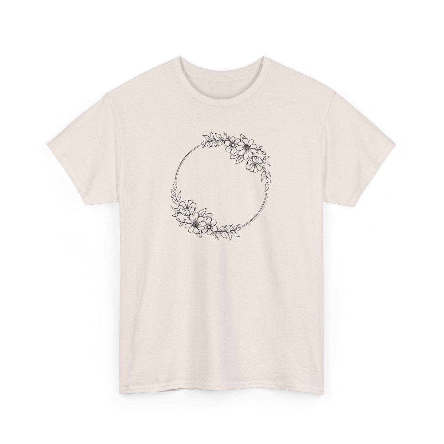 Double Wildflowers Circle Short Sleeve Tee