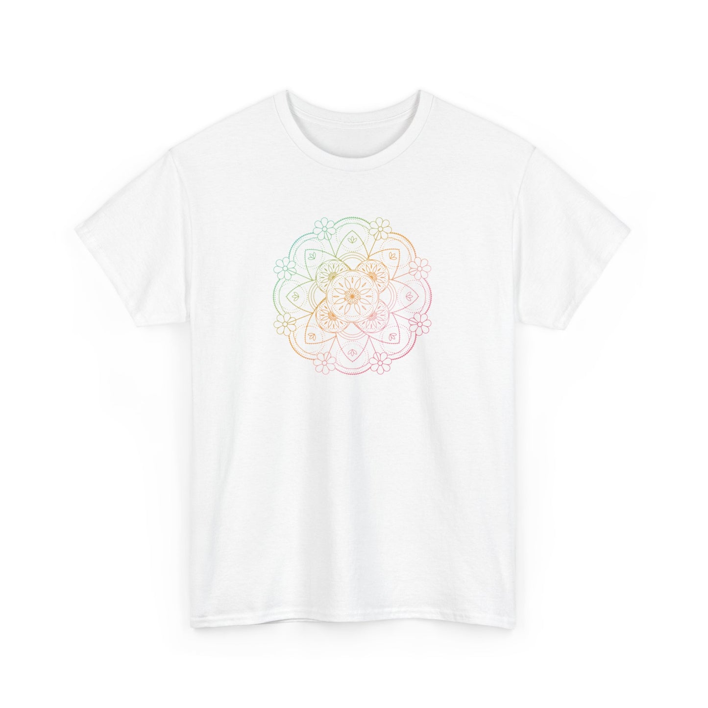 Colorful Mandala Short Sleeve Tee (041)