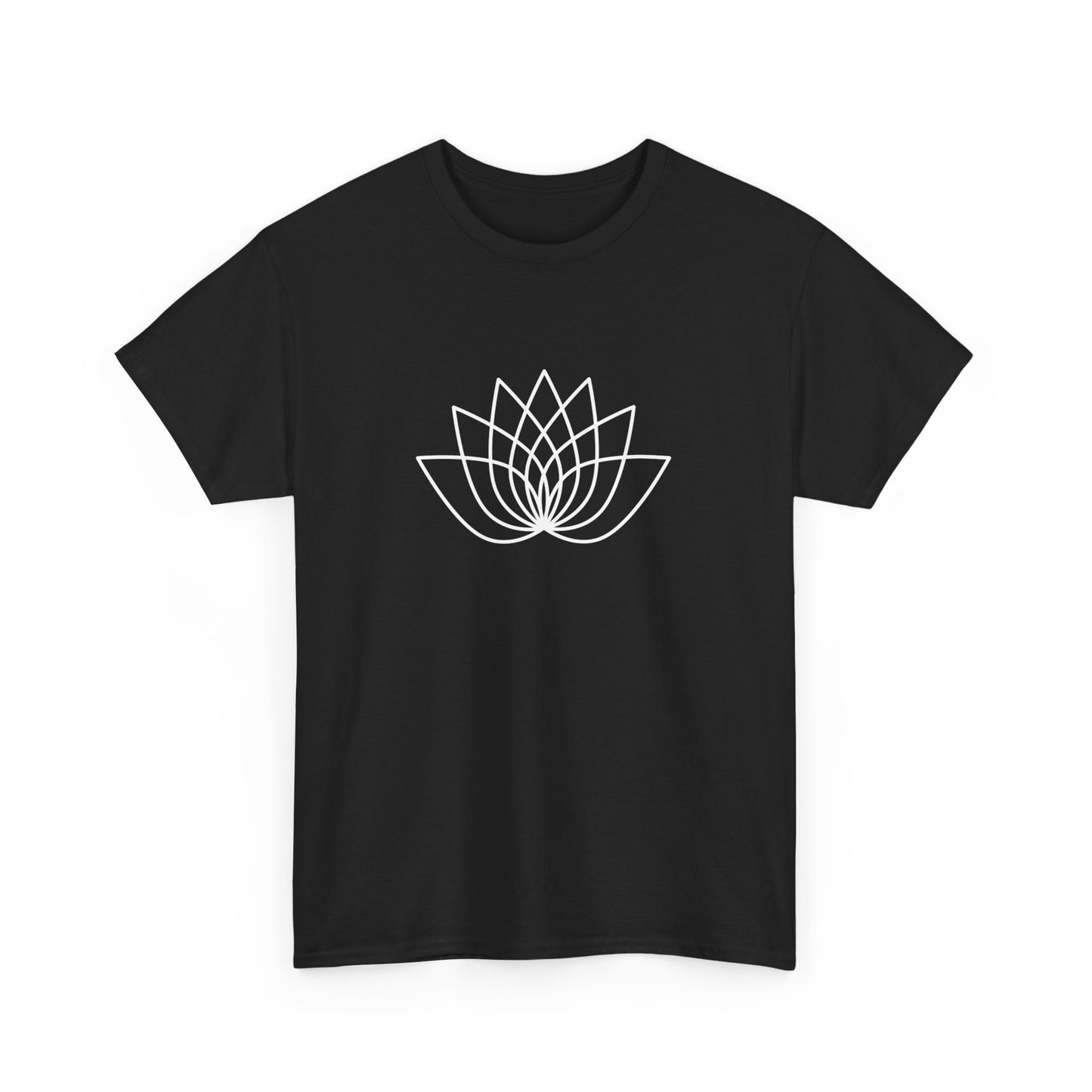 Abstract Lotus Short Sleeve Tee