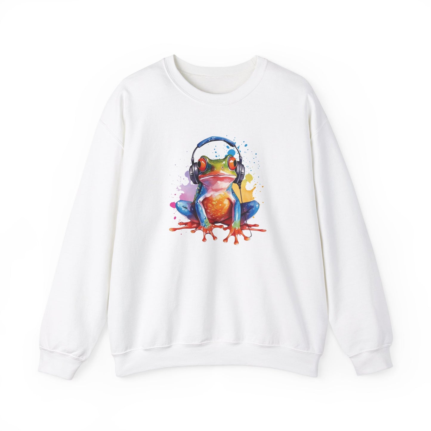 Frog with Headphones Sweatshirt