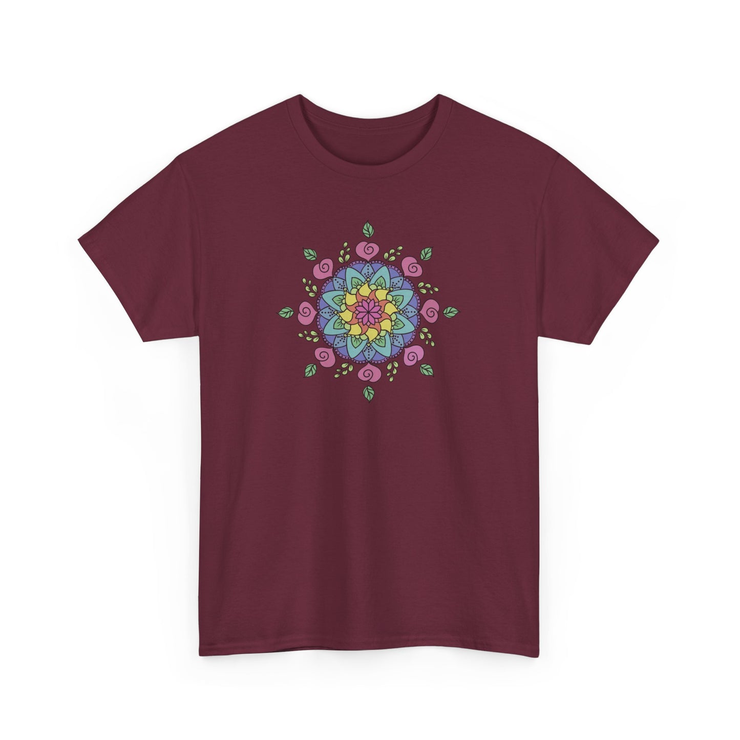 Colorful Mandala Short Sleeve Tee (029)