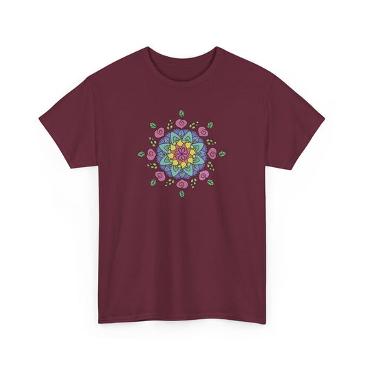 Colorful Mandala Short Sleeve Tee (029)