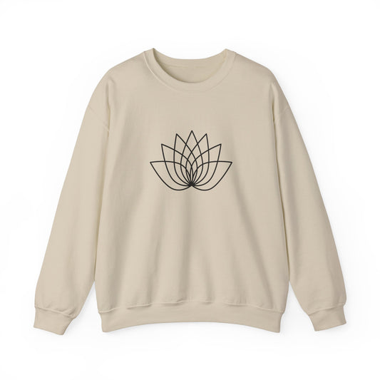 Abstract Lotus Sweatshirt