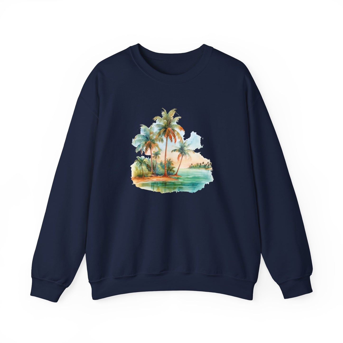 Watercolor Beach Sweatshirt