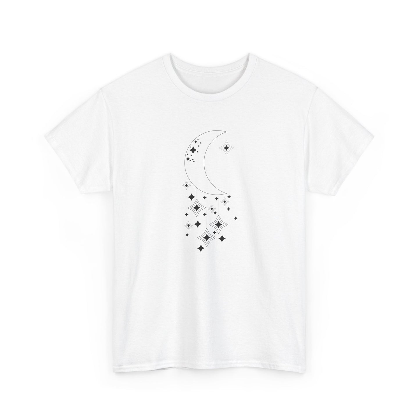 Moon and Hangng Stars Short Sleeve Tee