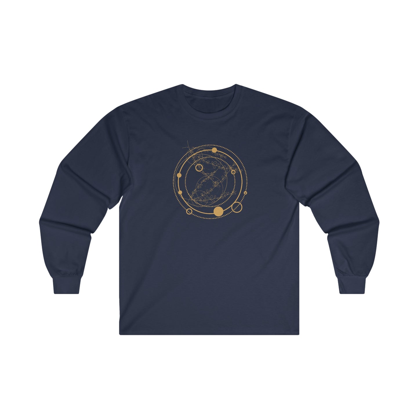 Circular Pattern Long Sleeve Tee