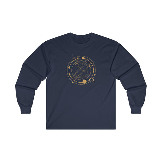 Circular Pattern Long Sleeve Tee