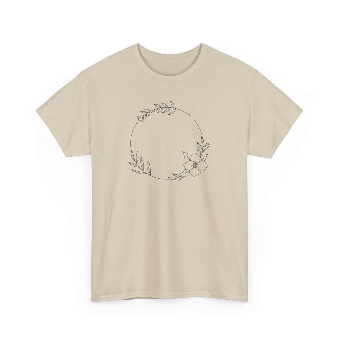 Floral Circle Short Sleeve Tee