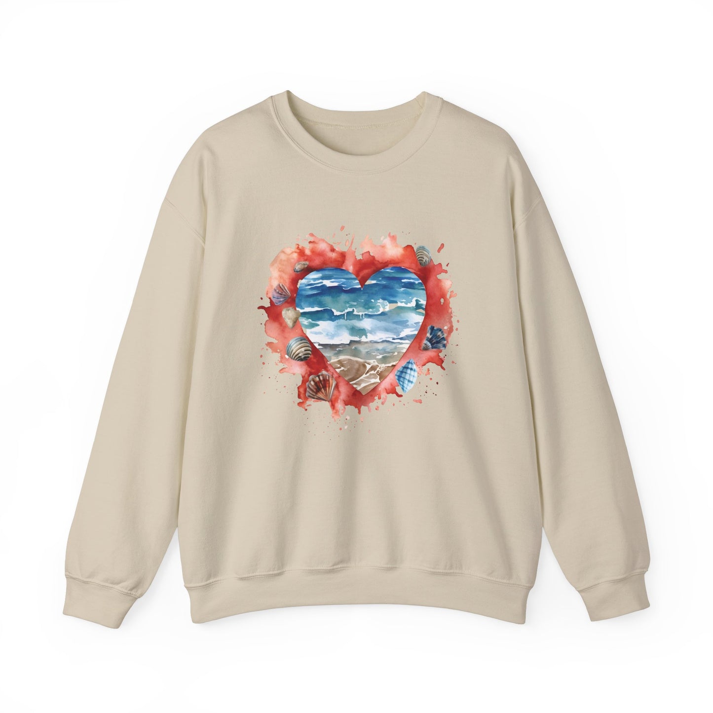 Ocean Heart Sweatshirt