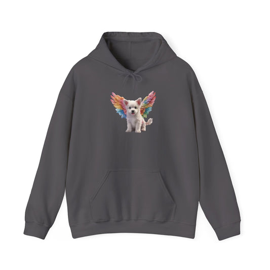 Angel Puppy Hooded Sweatshirt 004