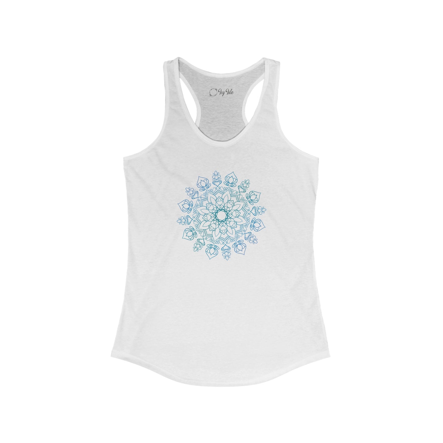 Colorful Mandala Racerback Tank (005)