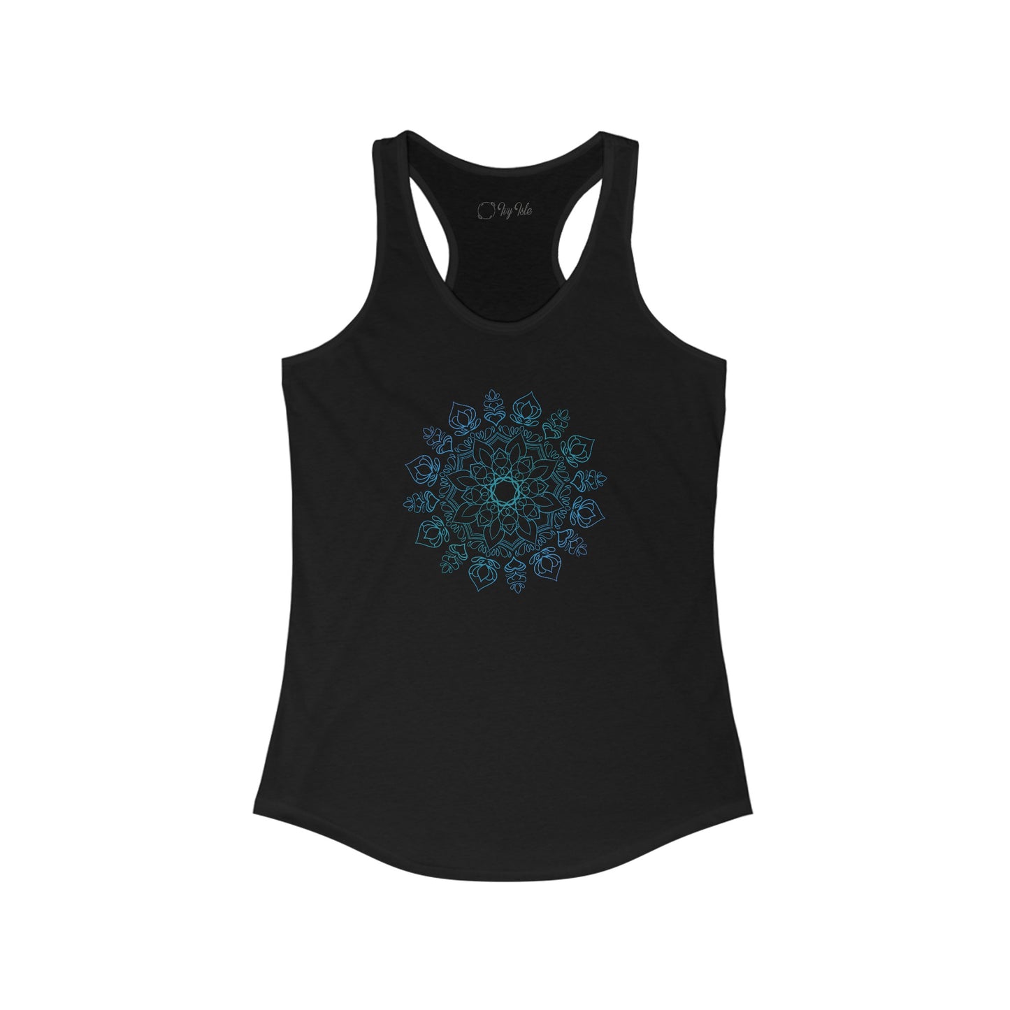 Colorful Mandala Racerback Tank (005)
