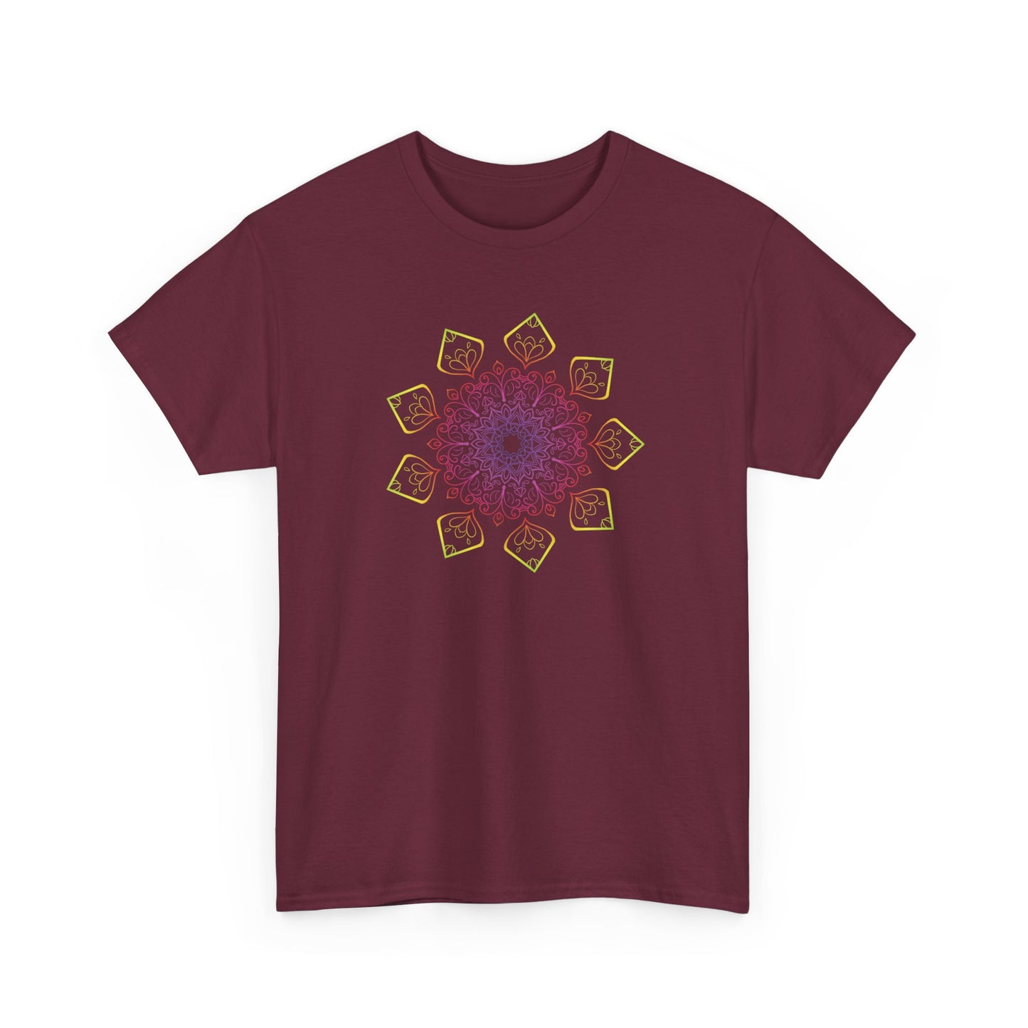 Colorful Mandala Short Sleeve Tee (002)