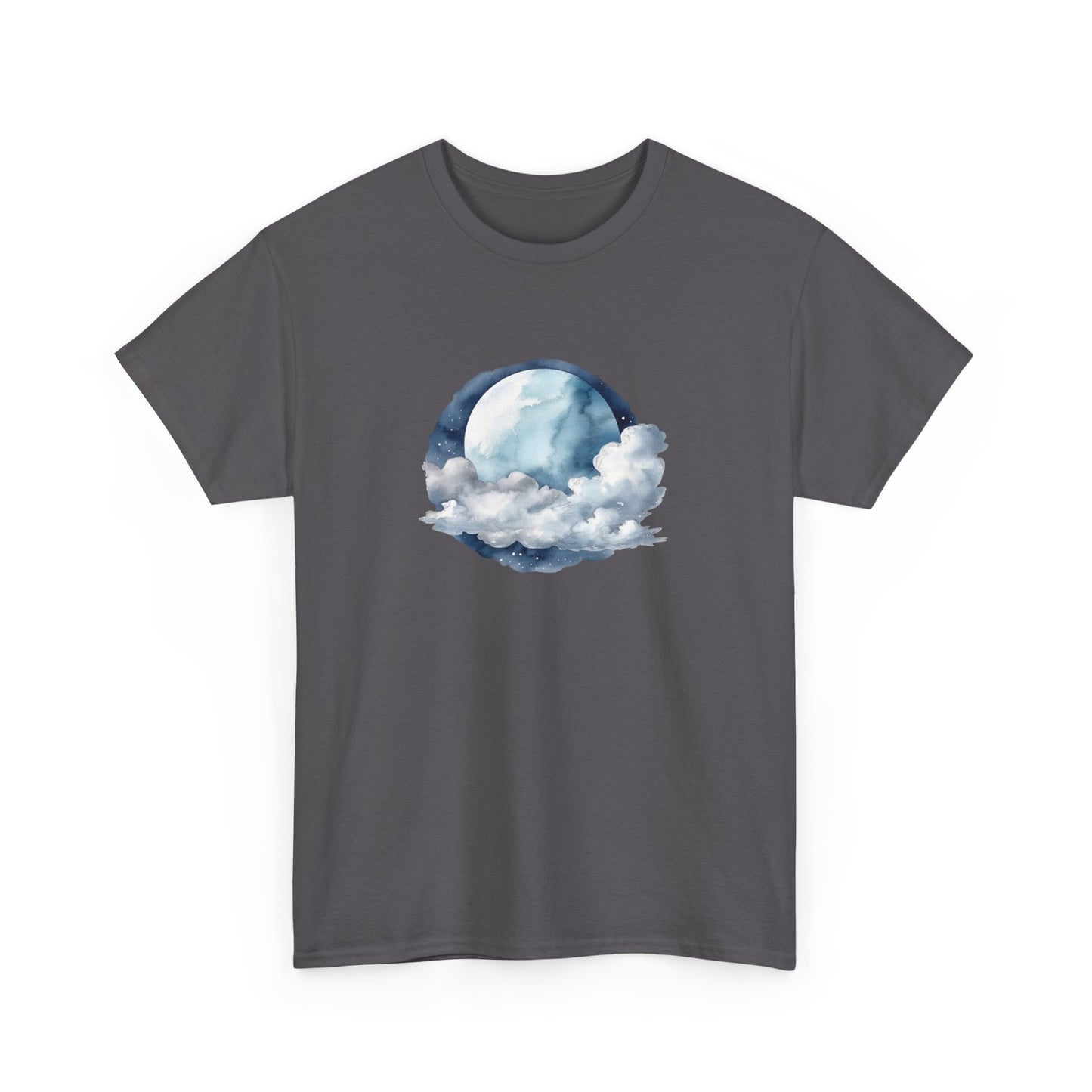 Moon and Clouds Short Sleeve Tee