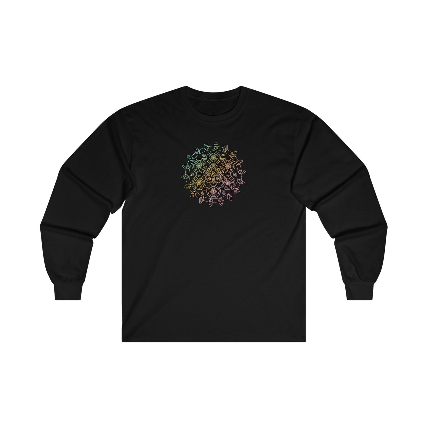 Colorful Mandala Long Sleeve Tee (040)