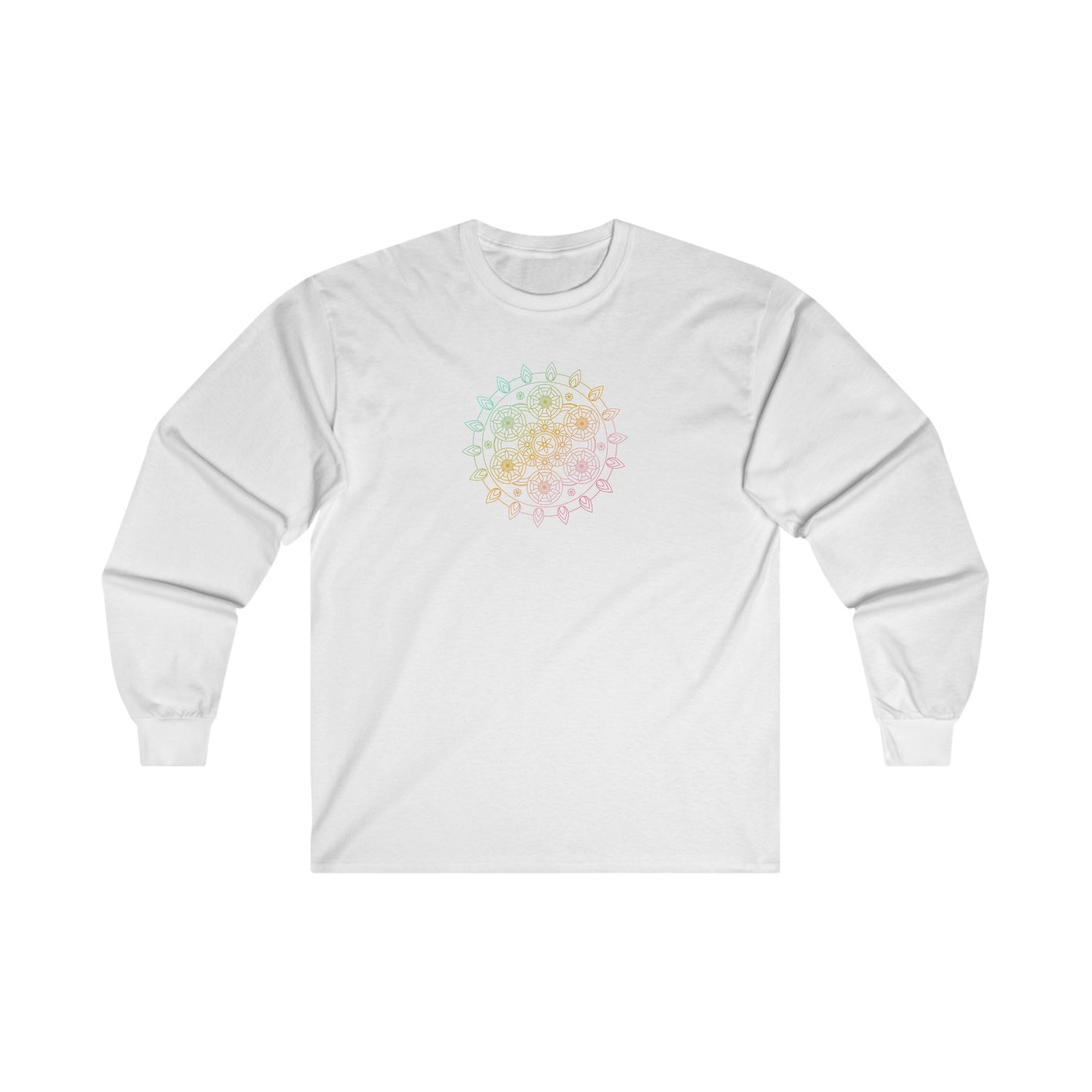 Colorful Mandala Long Sleeve Tee (040)
