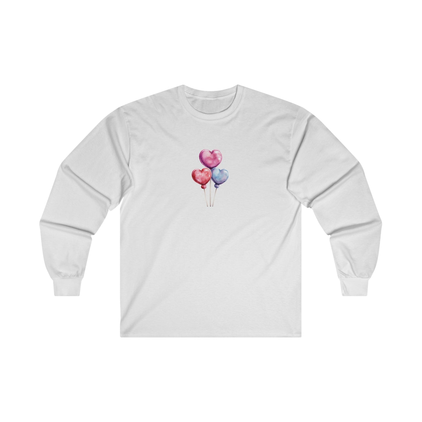 Heart Balloons Sleeve Tee