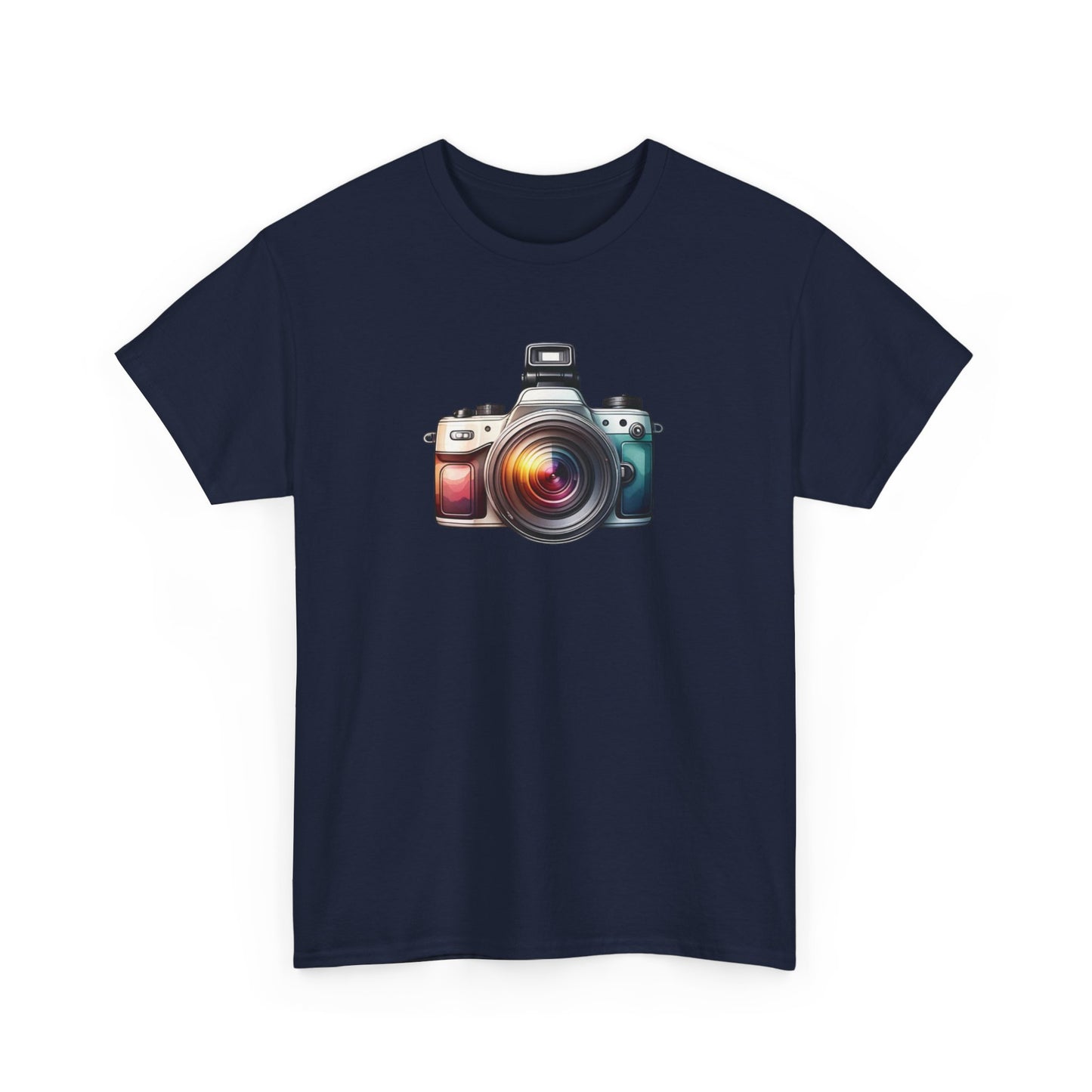 Colorful Camera Short Sleeve Tee