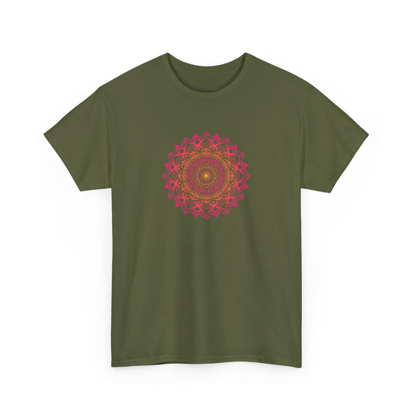 Colorful Mandala Short Sleeve Tee (016)
