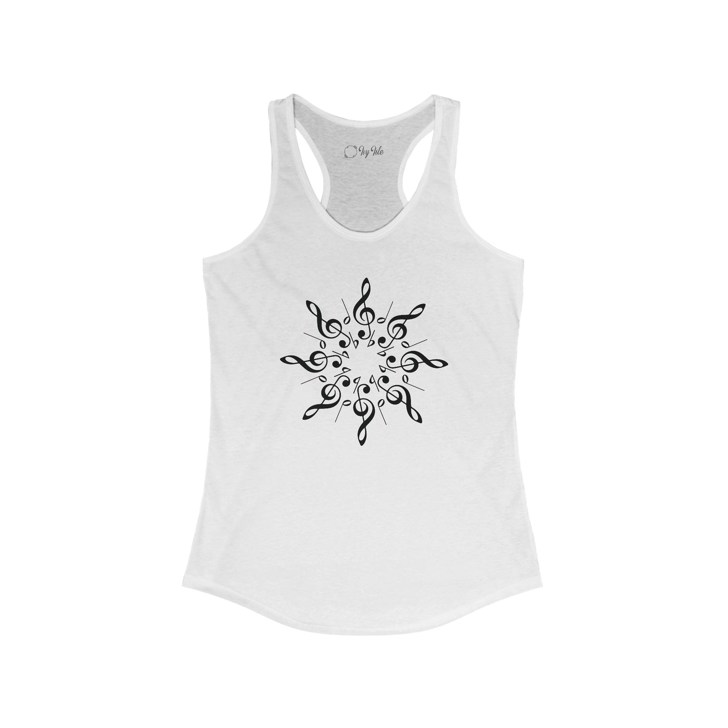 Musical Circle Racerback Tank