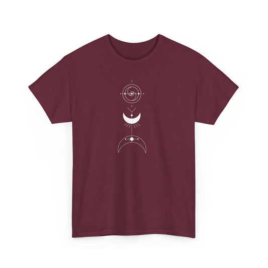 Linear Moons Short Sleeve Tee