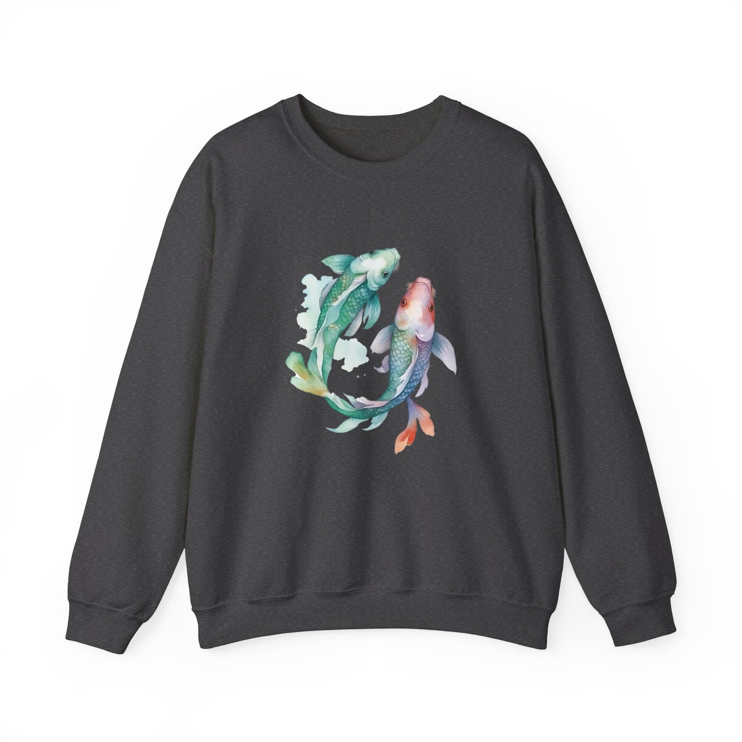 Watercolor Fish Sweatshirt
