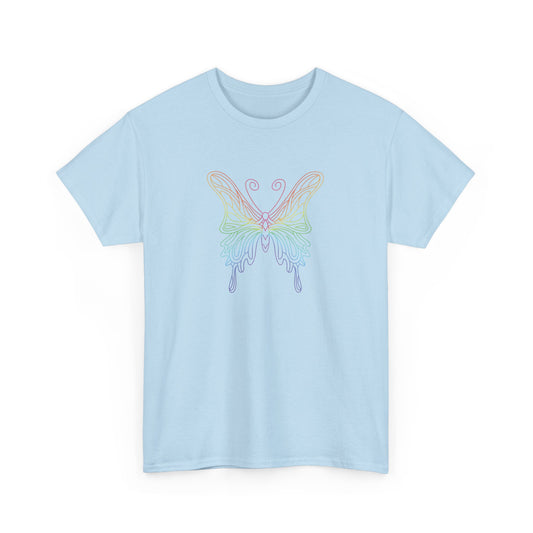 Colorful Pretty Butterfly Short Sleeve Tee