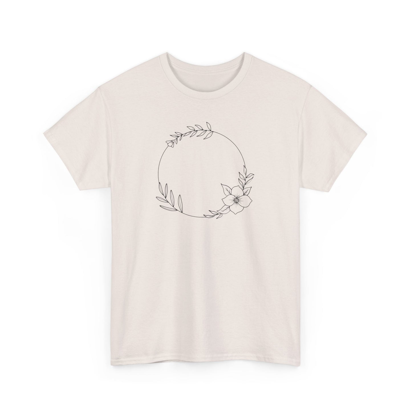 Floral Circle Short Sleeve Tee