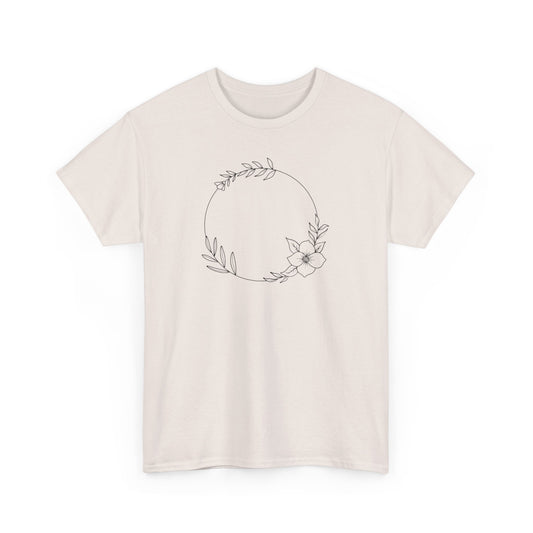 Floral Circle Short Sleeve Tee