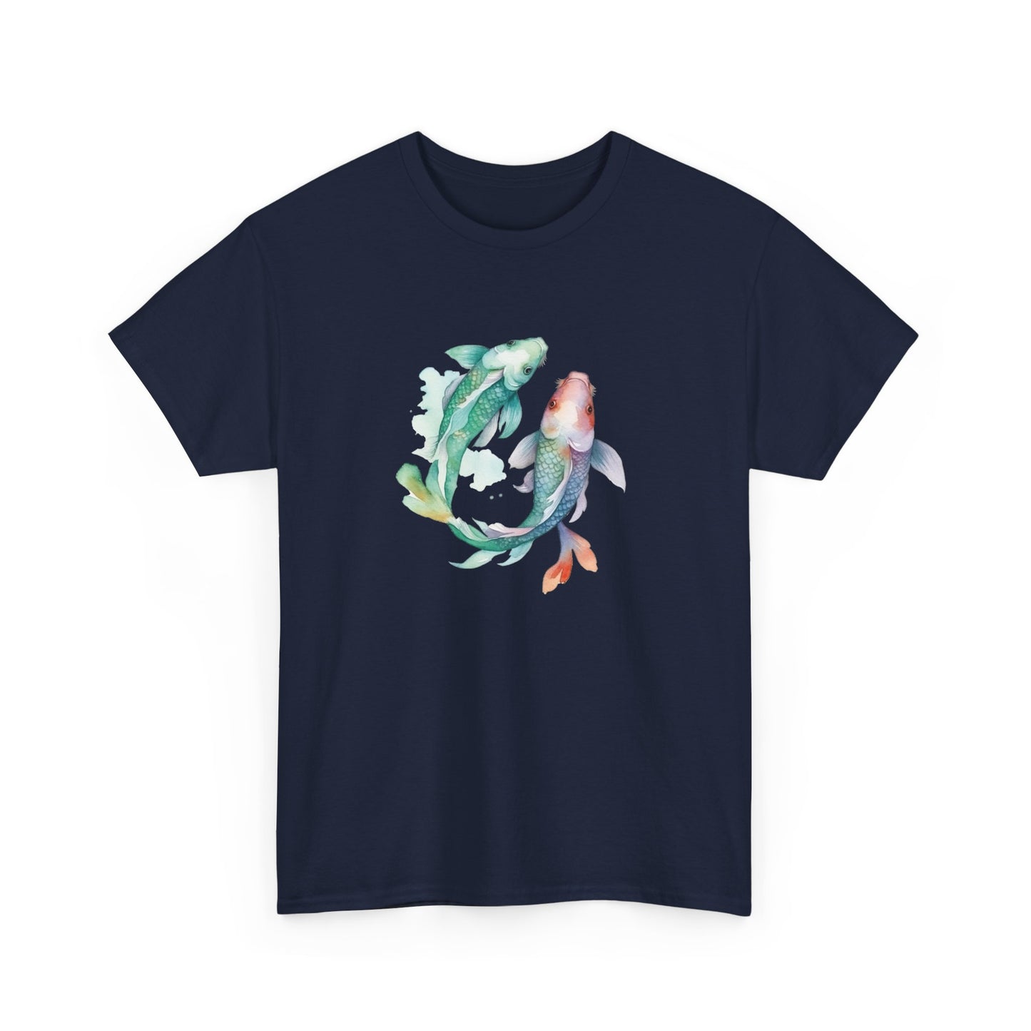 Watercolor Fish Short Sleeve Tee