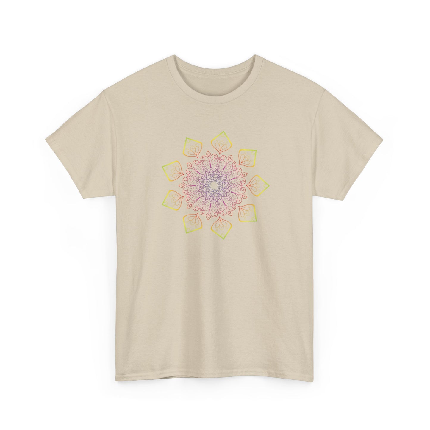 Colorful Mandala Short Sleeve Tee (002)